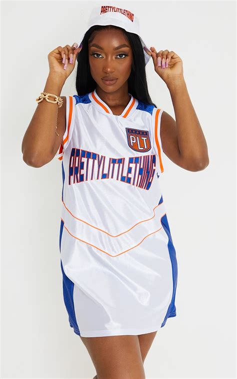 female basketball jersey dress.